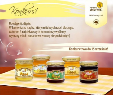 Konkurs dla fanów miodu