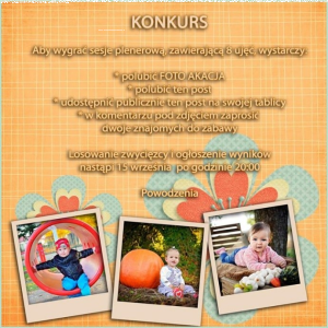 Konkurs: wygraj sesję zdjęciową u Foto Akcja