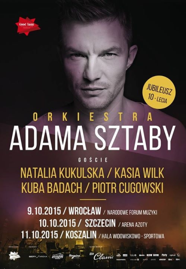 Wygraj bilety na 10-lecie orkiestry Adama Sztaby