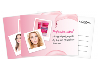 Wyślij kartkę do Twoich przyjaciółek od L'OREAL