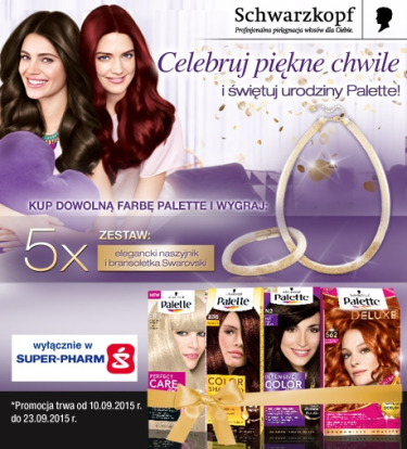 Konkurs "Celebruj piękne chwile z Palette i Super-Pharm"