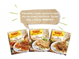 Pokochaj smak dzieciństwa z Sosami Jak u Mamy WINIARY! do godz. 20:00