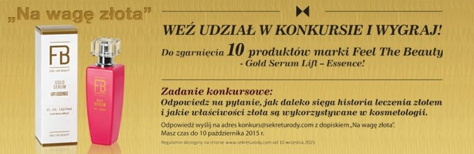 Konkurs na wagę złota