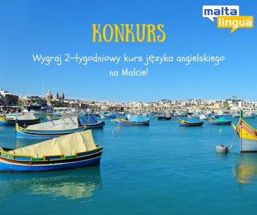 Wygraj dwutygodniowy kurs językowy na Malcie!