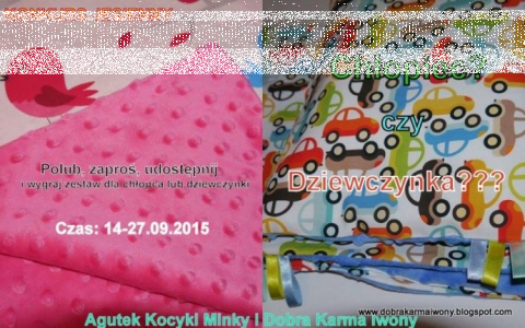 Wygraj zestaw minky koc i podusia