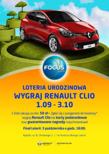 Urodzinowa loteria w Focus Park Rybnik