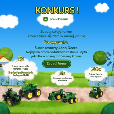 Konkurs "John Deere Zbuduj Farmę"
