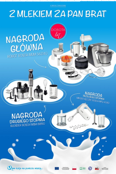 Konkurs "Z mlekiem za pan brat"