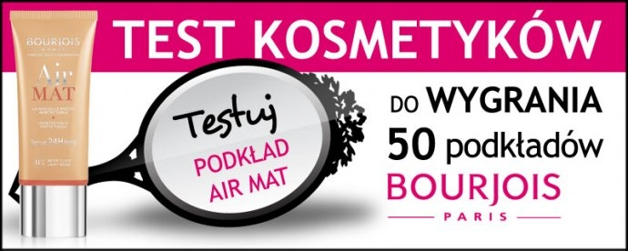 Konkurs: przetestuj podkład Bourjois Air Mat