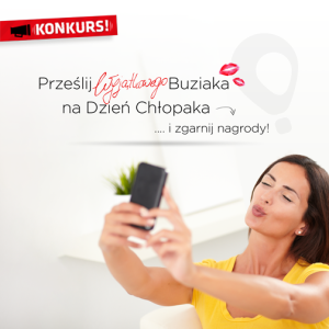 Wygraj prezent dla swojego chłopaka - Prześlij mu buziaka!