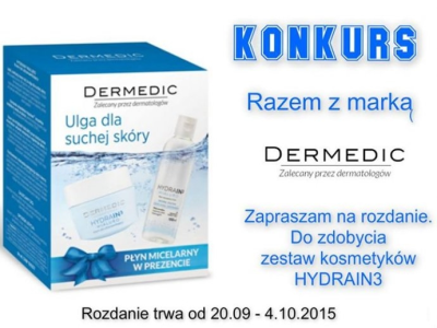 Wygraj zestaw Hydrain3 od Dermedic