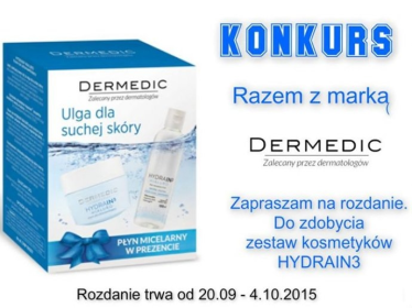 Wygraj zestaw Hydrain3 od Dermedic