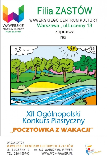 Konkurs "Pocztówka z wakacji"