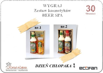 Konkurs z kosmetykami BEER SPA