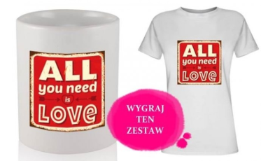 Wygraj koszulkę damska oraz kubek pojemność 330 ml