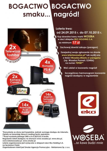 Konkurs "Bogactwo smaku Bogactwo nagród"