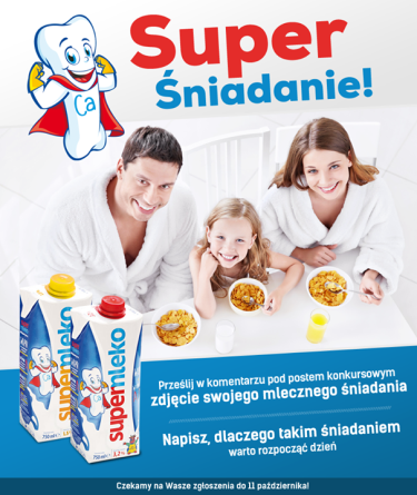 Konkurs "Mleczne śniadanie"