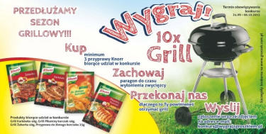 Konkurs "Przedłużamy sezon grillowy" Groszek