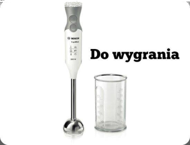 Wygraj blender Bosch