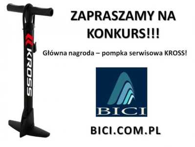 Konkurs: wygraj pompkę do roweru