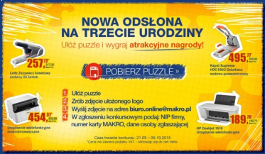Urodzinowy konkurs MAKRO ONLINE Sklep dla biura