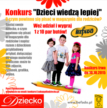 Konkurs "Dzieci wiedzą lepiej"
