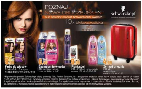 Konkurs "Poznaj nowe oblicze jesieni!" w sieci E.Leclerc