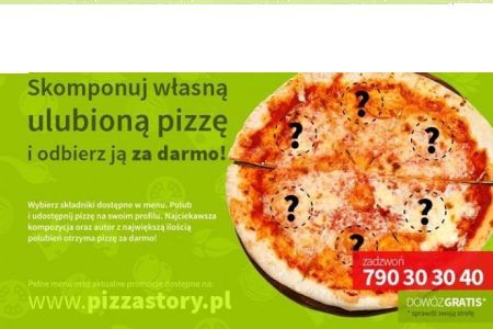 Wygraj darmową pizzę w PizzaSTory! Zielona Góra