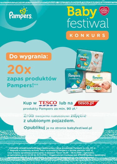 Konkurs fotograficzny "Baby Festiwal w Tesco"