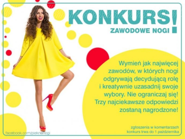 Konkurs "Zawodowe nogi"