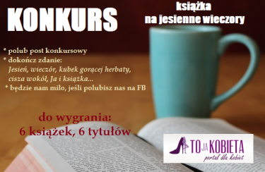 Konkurs "Książka na jesienne wieczory"
