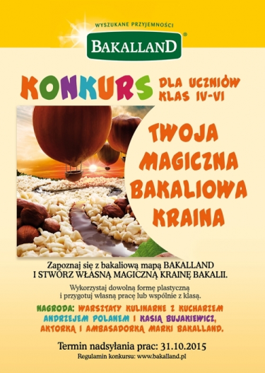 Konkurs "Twoja magiczna bakaliowa kraina"