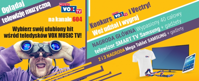 Konkurs "Z Vox Music TV w Vectrze"