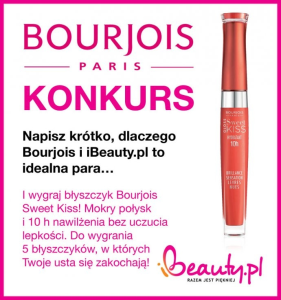 Wygraj błyszczyk Sweet Kiss Bourjois