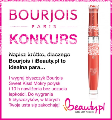 Wygraj błyszczyk Sweet Kiss Bourjois