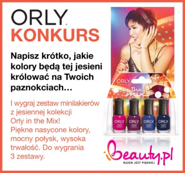 Konkurs z Orly In The Mix
