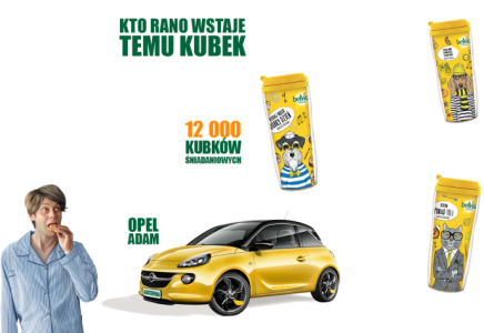 Konkurs "Kto rano wstaje temu kubek"