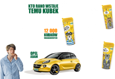 Konkurs "Kto rano wstaje temu kubek"