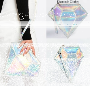 Wygraj hologramową torebkę Daisy Street w kształcie diamentu