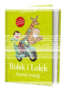 Wygraj książkę "Bolek i Lolek - Szalony pościg"