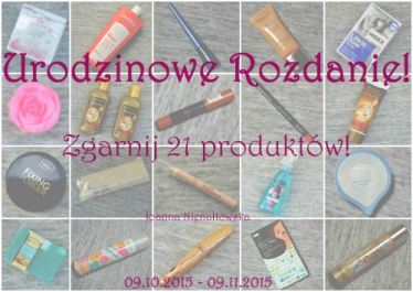 Konkurs "Wielkie Urodzinowe Rozdanie| Wygrywają Dwie Osoby"