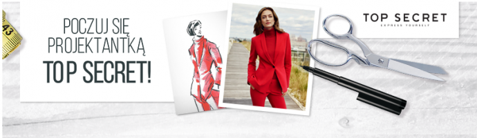 Konkurs fotograficzny "Poczuj się projektantką Top Secret"
