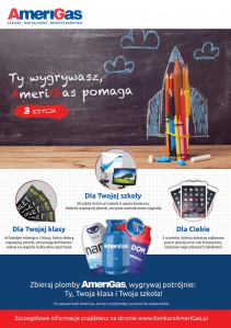 Kolejna edycja konkursu "Ty wygrywasz, AmeriGas pomaga"