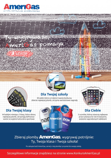 Kolejna edycja konkursu "Ty wygrywasz, AmeriGas pomaga"