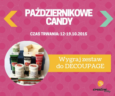 Konkurs "Październikowe CANDY"