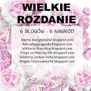 Wielkie rozdanie na blogu jestem-folta.blogspot.com