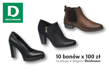 Wygraj zakupy w sklepach Deichmann
