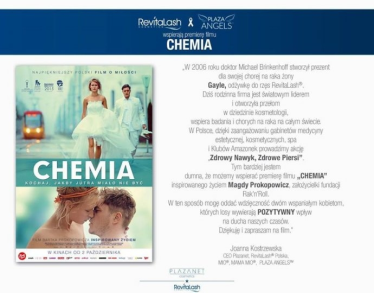 Wygraj 1 z 5 podwójnych biletów na film CHEMIA