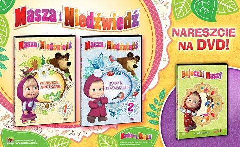 Konkurs z Maszą: wygraj bajki na DVD