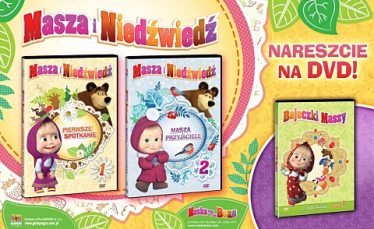 Konkurs z Maszą: wygraj bajki na DVD